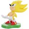 Exquisite Gaming: Cable Guys Holdems: SEGA - Super Sonic - Earbud & Phone Holder, Classic Sonic Licensed Figure